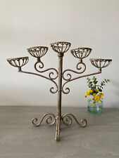 Rustic metal candelabra for sale  Shipping to Ireland