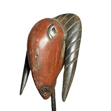 African African Mask Baule Tribe Ram Head Mask Cameroon-754 for sale  Shipping to South Africa