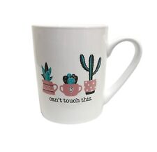 10 Strawberry Street Cactus You Can't Touch This Coffee Mug Funny Cute Novelty for sale  Shipping to South Africa