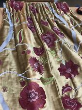 Embroidered curtains tapestry for sale  Shipping to Ireland