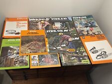 SET OF 10 GENUINE STIHL CHAINSAW CATALOG MANUAL ORIGINAL 10 041 031 015 020 NICE for sale  Shipping to South Africa