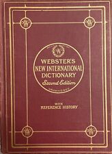 Webster’s New International Dictionary 1949 segunda edición Unabridged Merriam, usado segunda mano  Embacar hacia Argentina