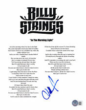 Billy strings signed for sale  USA
