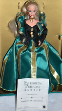 MATTEL VINTAGE 1994 EVERGREEN PRINCESS BARBIE w/ ORIGINAL BOX & COA ~ INCOMPLETE for sale  Shipping to South Africa