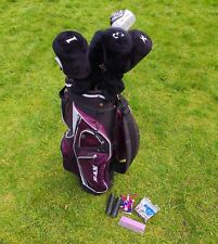 Golf set with stand bag and 9 right handed golf drivers for sale  Shipping to South Africa