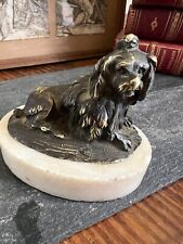 Chien bronze statuette d'occasion  Expédié en Belgium