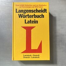 Langenscheidt wörterbuch late gebraucht kaufen  Nettetal