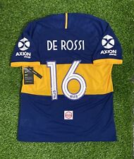 CAMISETA DE FUTBOL JERSEY NIKE BOCA JUNIORS TITULAR 2019 DE ROSSI 16 NEW, usado segunda mano  Argentina 