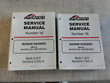 1997 Mercury Service Manual #16 Marine Engines GM V8 454 CID 7.4L 502 CID 8.2L for sale  Anderson