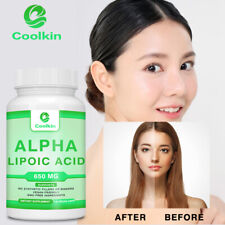 Alpha Lipoic Acid 650 mg - Blood Sugar Balance, Energy Metabolism, Skin Health, used for sale  Shipping to South Africa