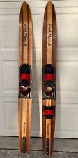 Vintage wood skis for sale  North East