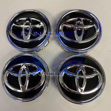 4PCS TOYOTA 62mm Black Wheel Center Caps, Camry Avalon RAV4 C-HR PriusVS Corolla for sale  Shipping to South Africa