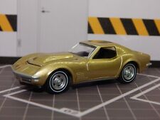 1971 71 Chevy Corvette Coupe ZR2 454 425 LS6 OURO V8 1/64 réplica de diorama em muito bom estado, usado comprar usado  Enviando para Brazil