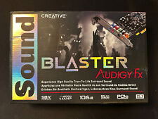 Usado, CREATIVE LABS SOUND BLASTER AUDIGY FX PLACA DE SOM INTERNA PCIE SB1570 - NOVA comprar usado  Enviando para Brazil