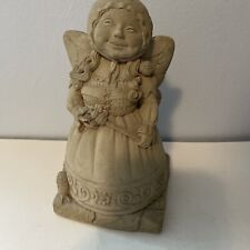Vintage Carruth Studio Stone Garden Fairy Whimsical 1998 Heavy Statue, used for sale  Shipping to South Africa