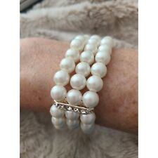 Wide pearl bracelet for sale  Lakewood