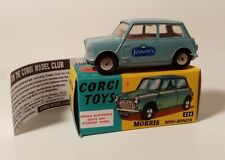 Corgi Toys 226 Morris Mini Minor - light Lilac blue,'JENSEN'S PROMOTIONAL MODEL for sale  Shipping to South Africa