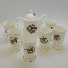 Equestrian teapot coffee for sale  Barton