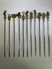 Vintage set brass for sale  NORTH WALSHAM