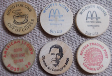 Wooden nickel tokens for sale  Kooskia