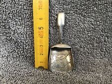silver tea caddy spoon for sale  UK