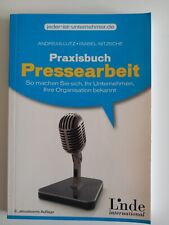 Praxisbuch pressearbeit lutz gebraucht kaufen  Eberbach