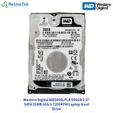Western Digital WD5000LPLX 500GB 2.5" SATA 32MB 6Gb/s 7200RPM Laptop Hard Drive for sale  Shipping to South Africa