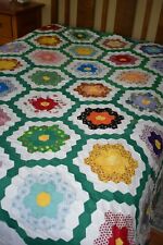 grandmothers flower garden quilt for sale  Glen Ellyn