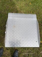 Aluminium checkerplate ramp for sale  SLEAFORD