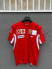 Używany, PUMA Oficjalna koszulka Scuderia Ferrari Vodafone Shell Bridgestone F1Team rozmiar M na sprzedaż  PL