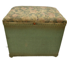 Vintage Loom Style Laundry Cabinet Storage Basket Box, MR O530 for sale  Shipping to South Africa