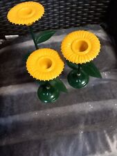 3xdecorative flower desighn for sale  WIGAN