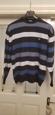 Lacoste striped jumper for sale  MANCHESTER