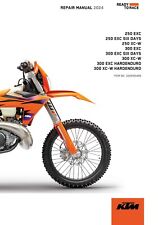 KTM Service Workshop Shop Manual de Reparo Livro 2024 300 XC‐W HARDENDURO EUA, usado comprar usado  Enviando para Brazil