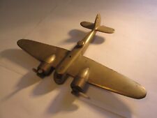 Brass aeroplane c1940s for sale  LOCHGILPHEAD