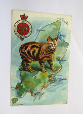 Manx cat map for sale  WESTON-SUPER-MARE