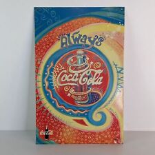 Letrero de metal de colección Coca Cola Always 1995 colorido usado en excelente estado segunda mano  Embacar hacia Argentina