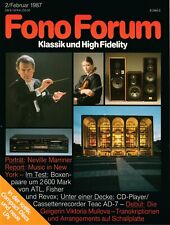 Fono forum 1987 gebraucht kaufen  München