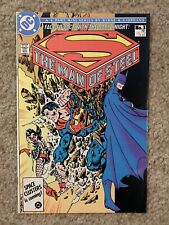 EL HOMBRE DE ACERO #3-4-5-6 Superman de John Byrne 1986 DC Comics segunda mano  Embacar hacia Argentina