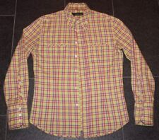 AMK Andrew Mackenzie Tartan Checkered Camicia Camisa M W Corbata segunda mano  Embacar hacia Argentina