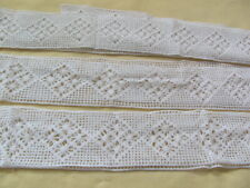 lace pillows trim white for sale  Laurens