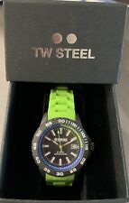 Relógio de pulso Seiko Yamaha aço corrida TW aço cinto de silicone verde neon. Excelente comprar usado  Enviando para Brazil