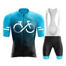 Conjunto de jersey de ciclismo roupas de bicicleta cor gradiente mountain bike roupas esportivas terno comprar usado  Enviando para Brazil