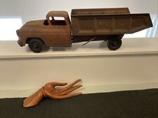 Usado, "Camión de volteo de juguete rústico Mtel de colección original rojo grande 19" segunda mano  Embacar hacia Mexico