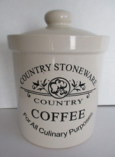 kitchen stoneware cannister for sale  Sanford