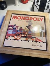 Wooden box monopoly for sale  LONDON