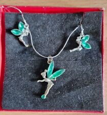 Tinkerbell fairy necklace for sale  IPSWICH