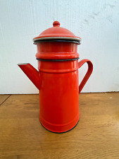 Vintage red enamel for sale  GREENHITHE