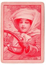 1x 1900s antique vintage US wide lady swap cards / playing card  Named for sale  Shipping to Canada
