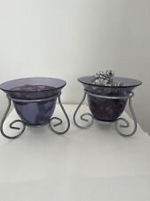 Pair decorative lilac for sale  HEMEL HEMPSTEAD
